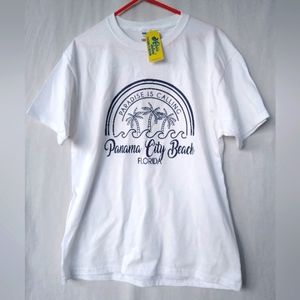 T shirt Panama City Beach FL Unisex Large Graphic New